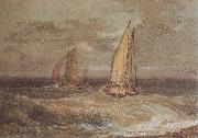 Joseph Mallord William Turner Two Fisher Spain oil painting artist